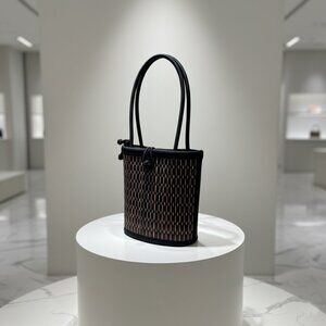 Baskets of Cambodia Handmade Woven Shoulder Bag Eco-Friendly Artisan Tote